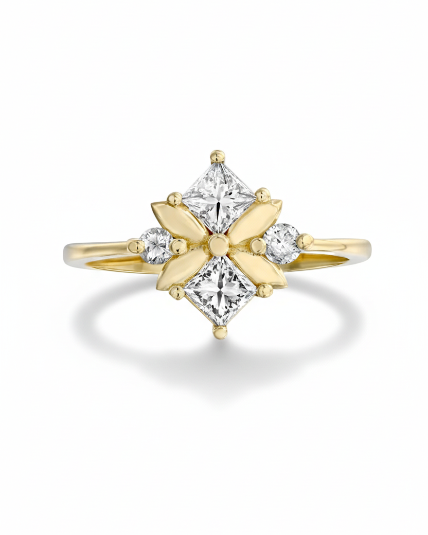 Diane Gold Ring
