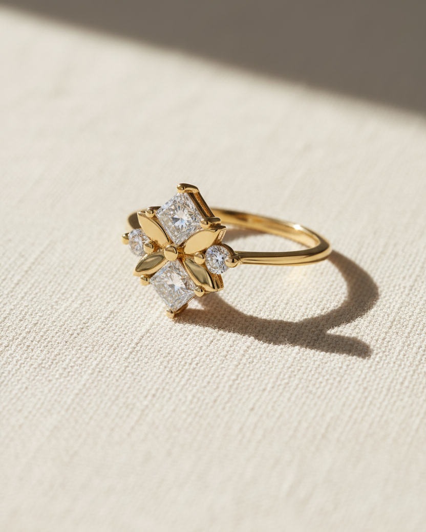 Diane Gold Ring