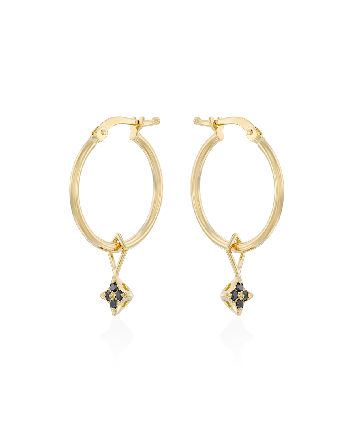 Venus charm black diamonds