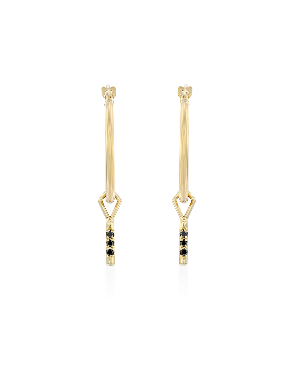 Valerie charm black diamonds
