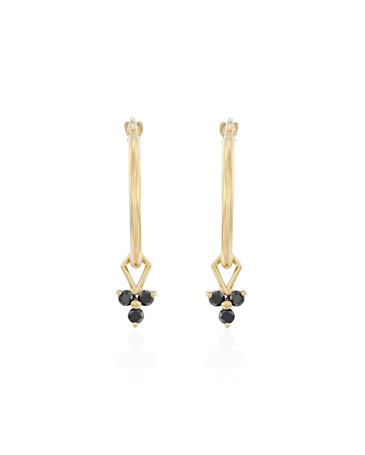 Grace charm black diamonds