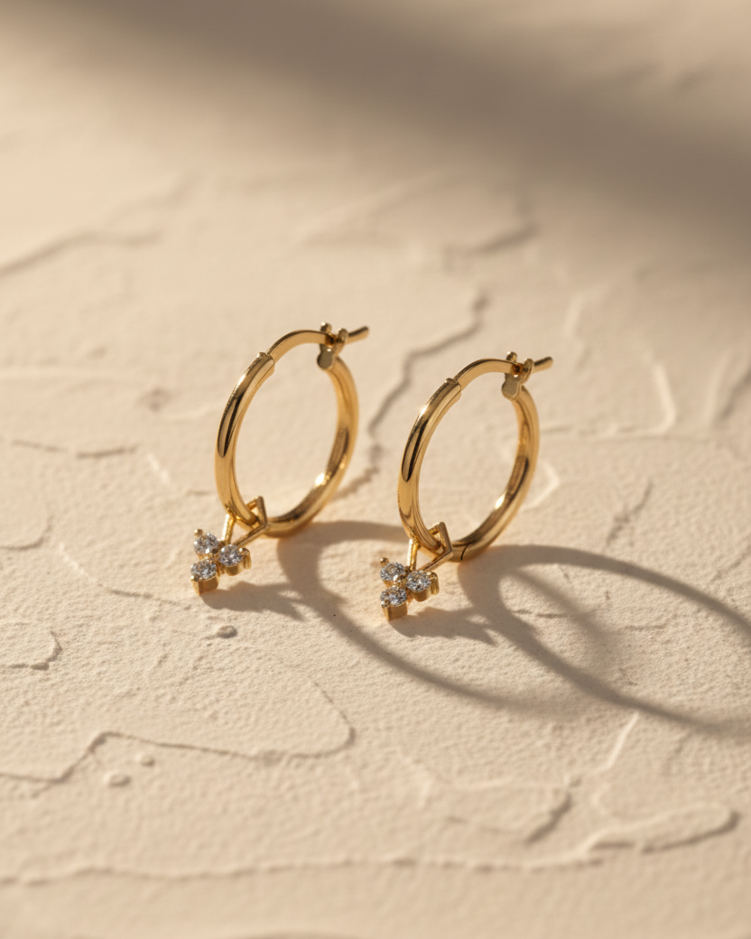 Grace charm diamonds