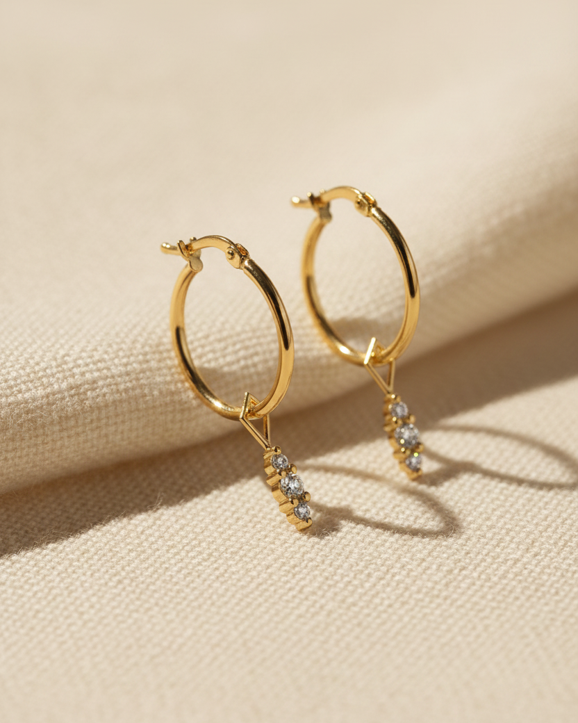 Audrey Charm diamonds