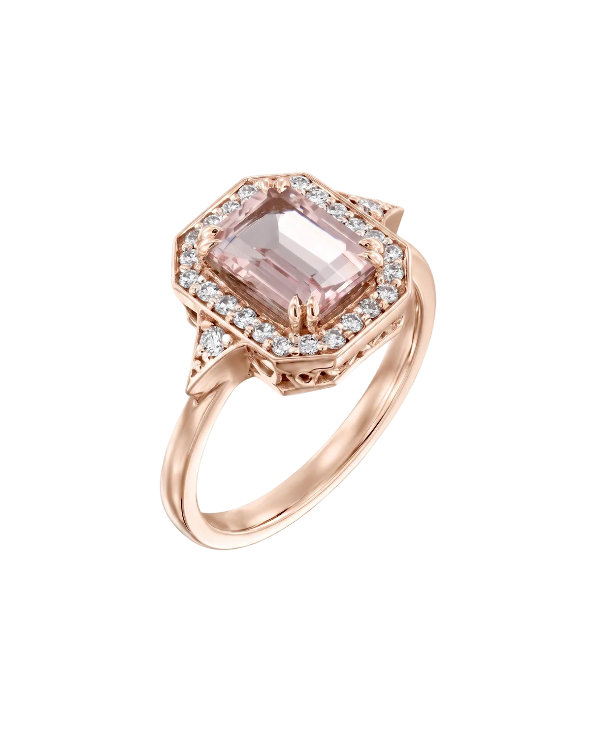 Katerina Ring With Morganite