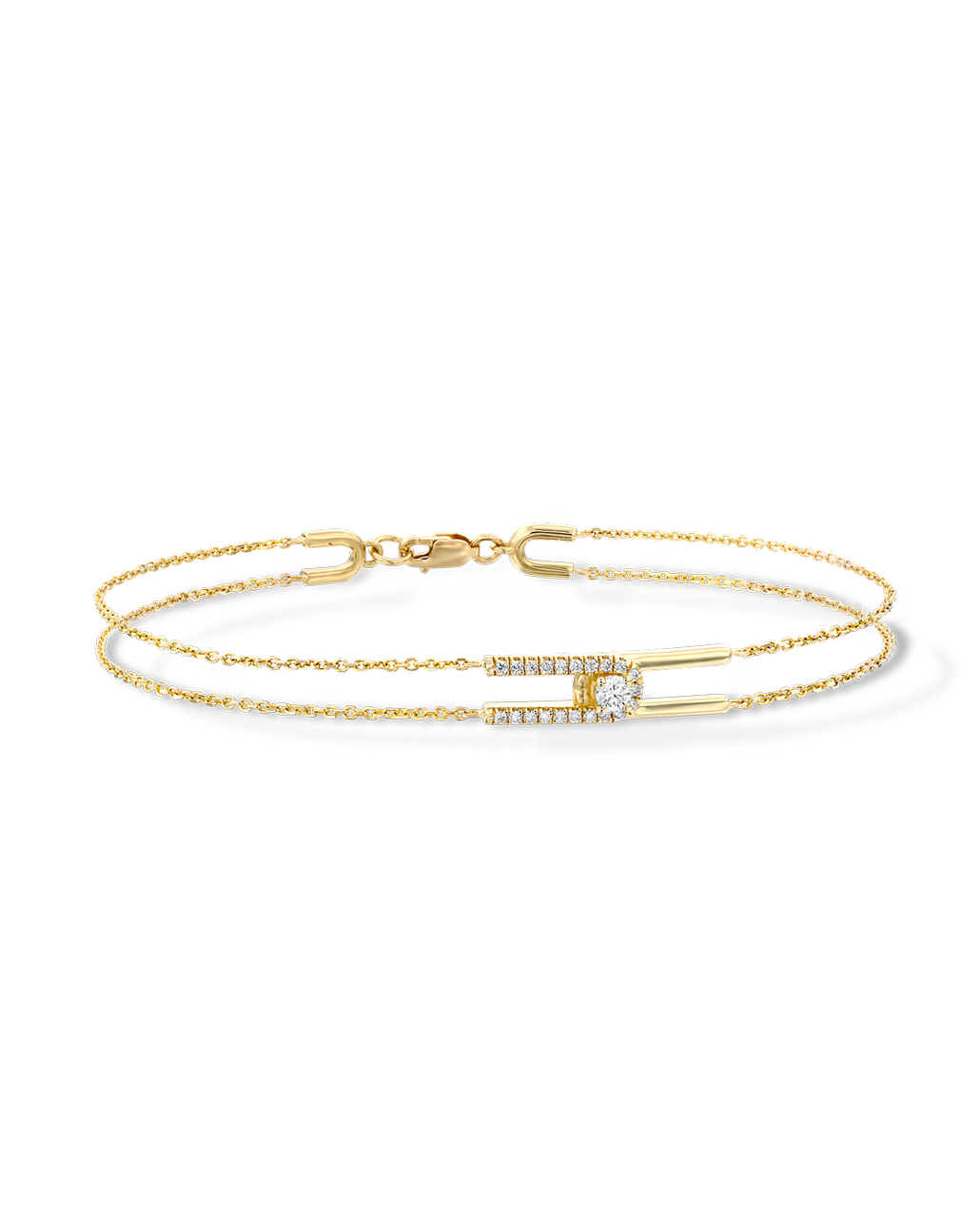 Bracelet 08 - White Diamonds