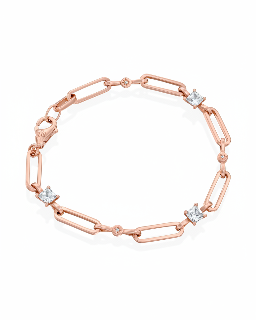 Nora bracelet white diamonds