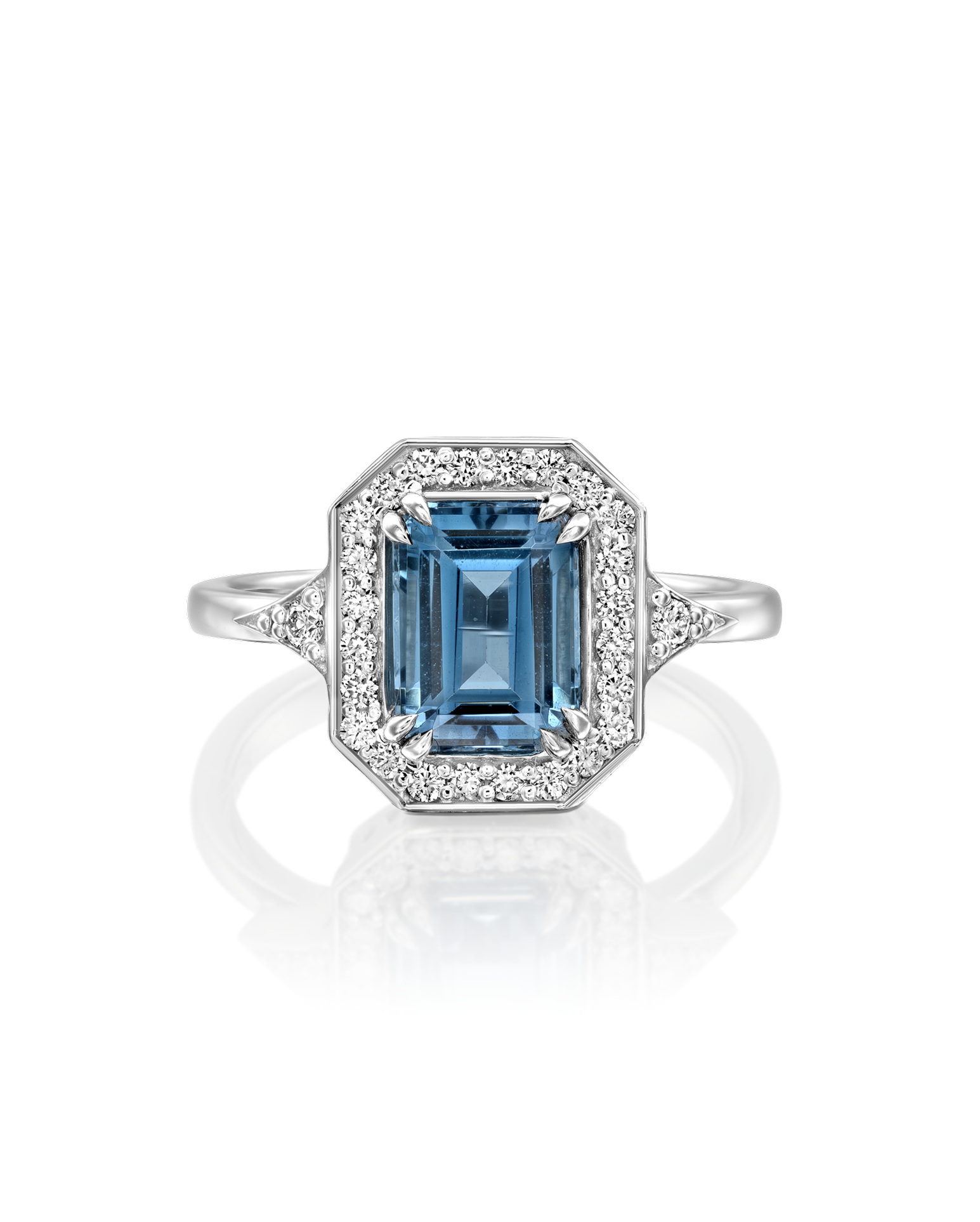 Katerina Ring With Blue Topaz