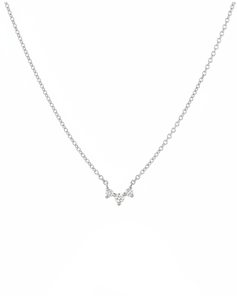 Frida White Diamonds Necklace