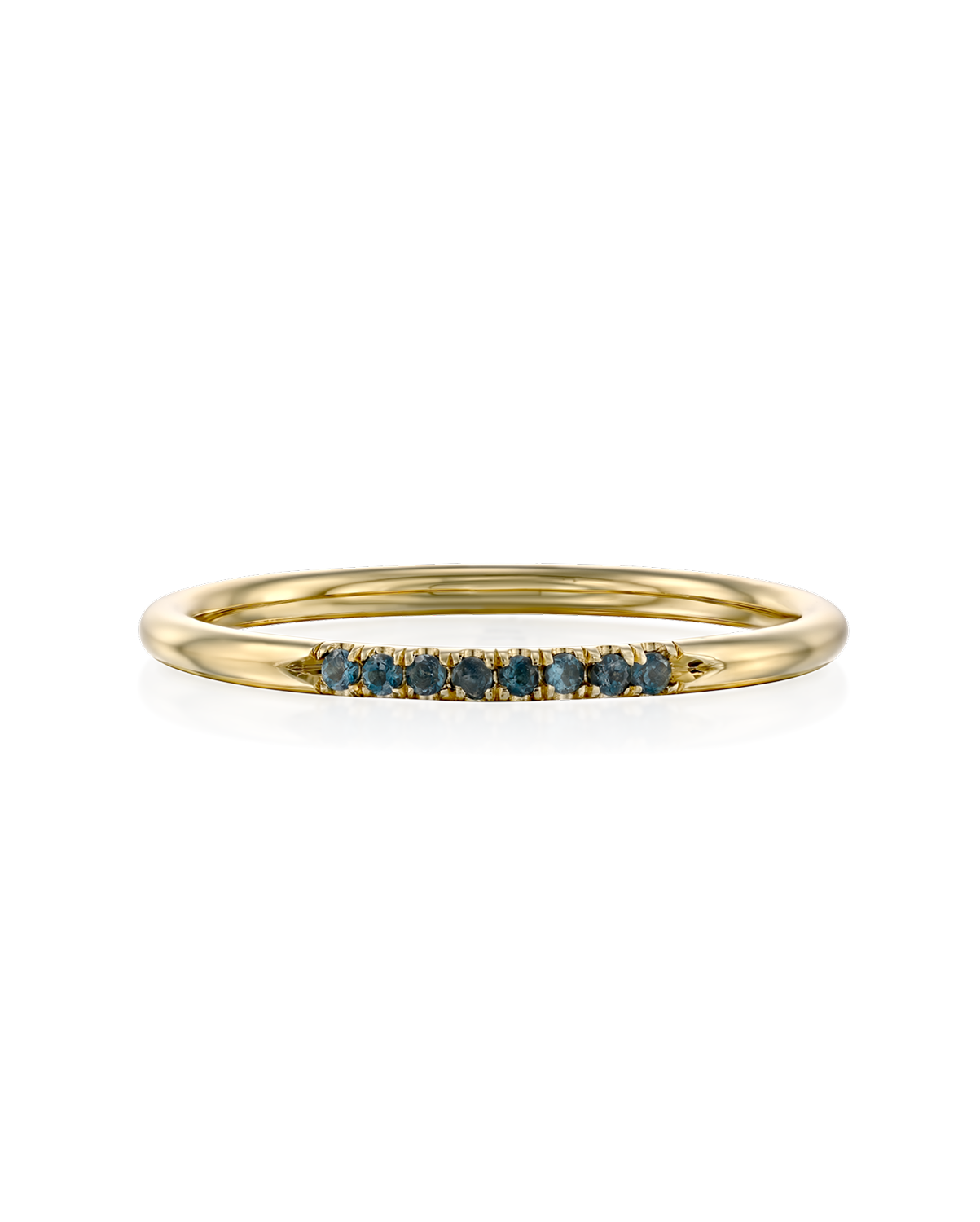 Kelly ring with Blue Topaz - London