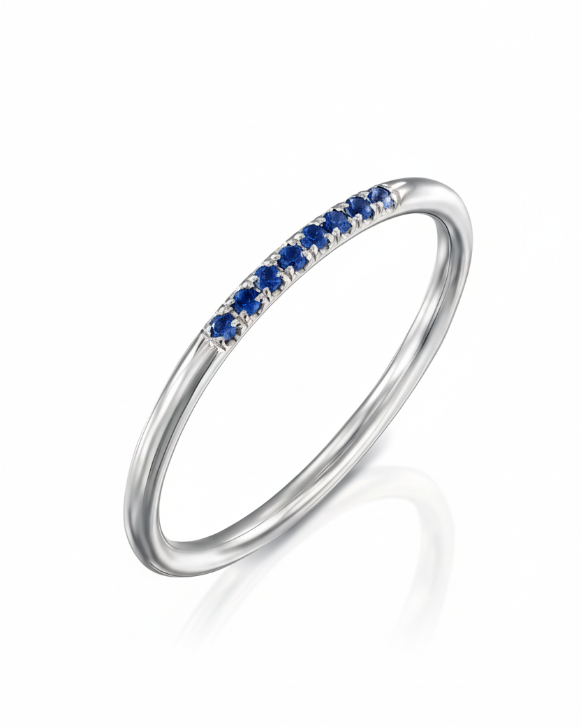Kelly Ring with Sapphire