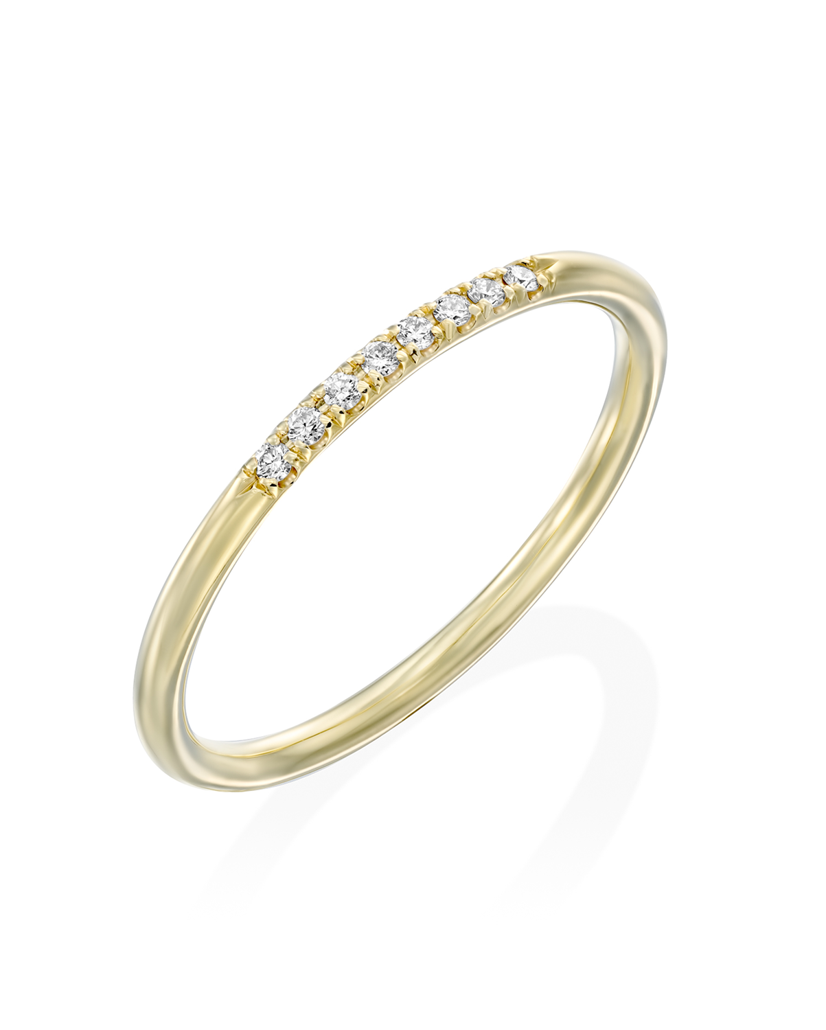 Kelly Ring With White Diamonds