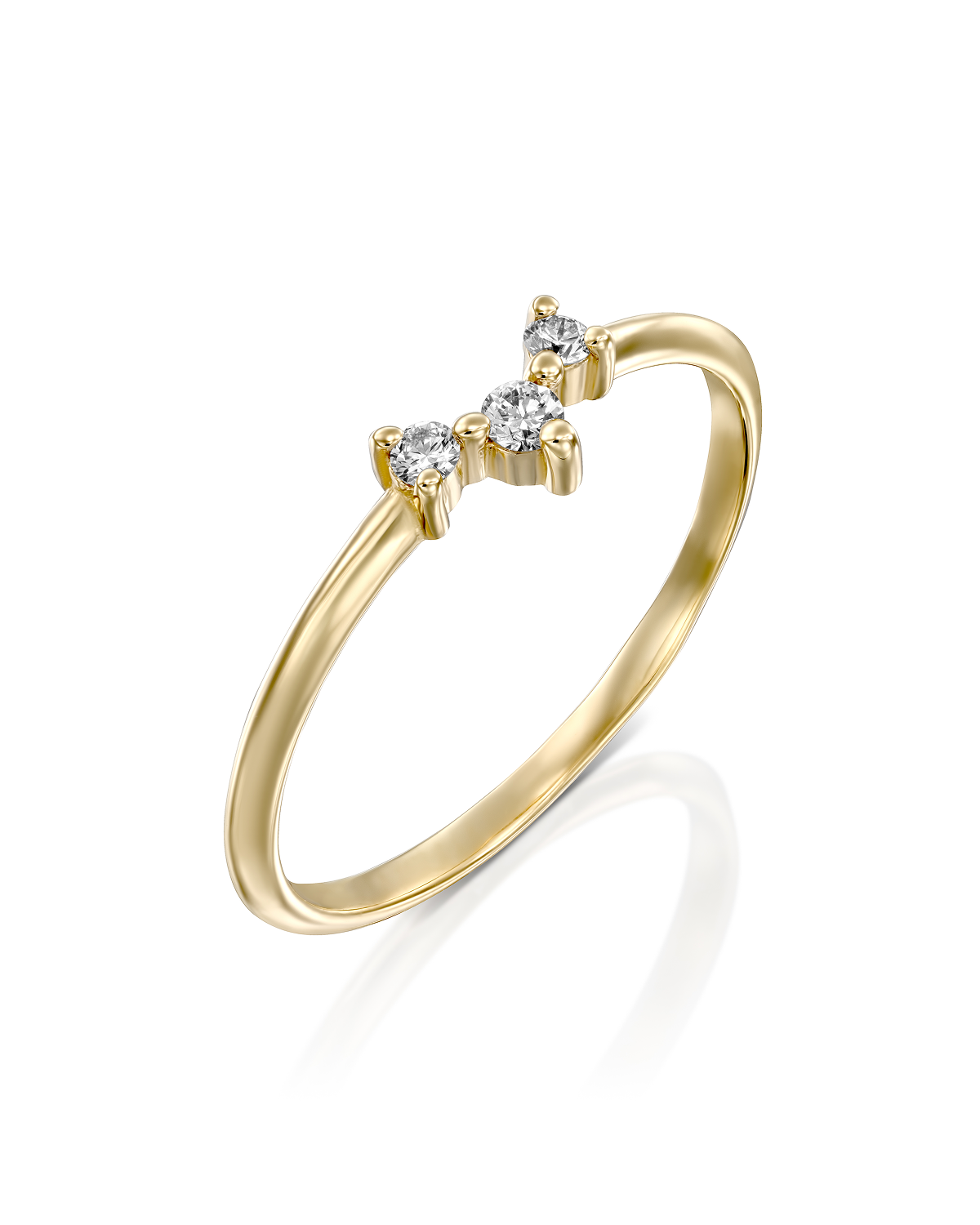 Frida Ring white diamonds