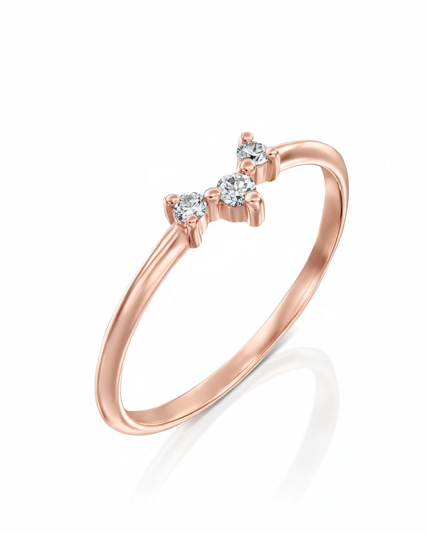 Frida Ring white diamonds