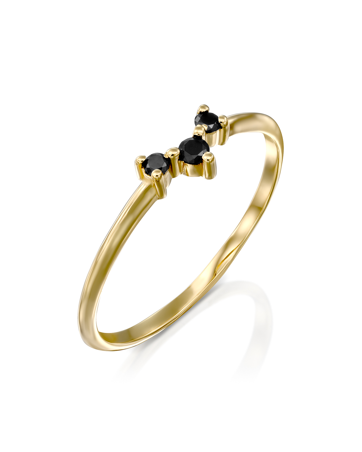 Frida Ring Black Diamonds