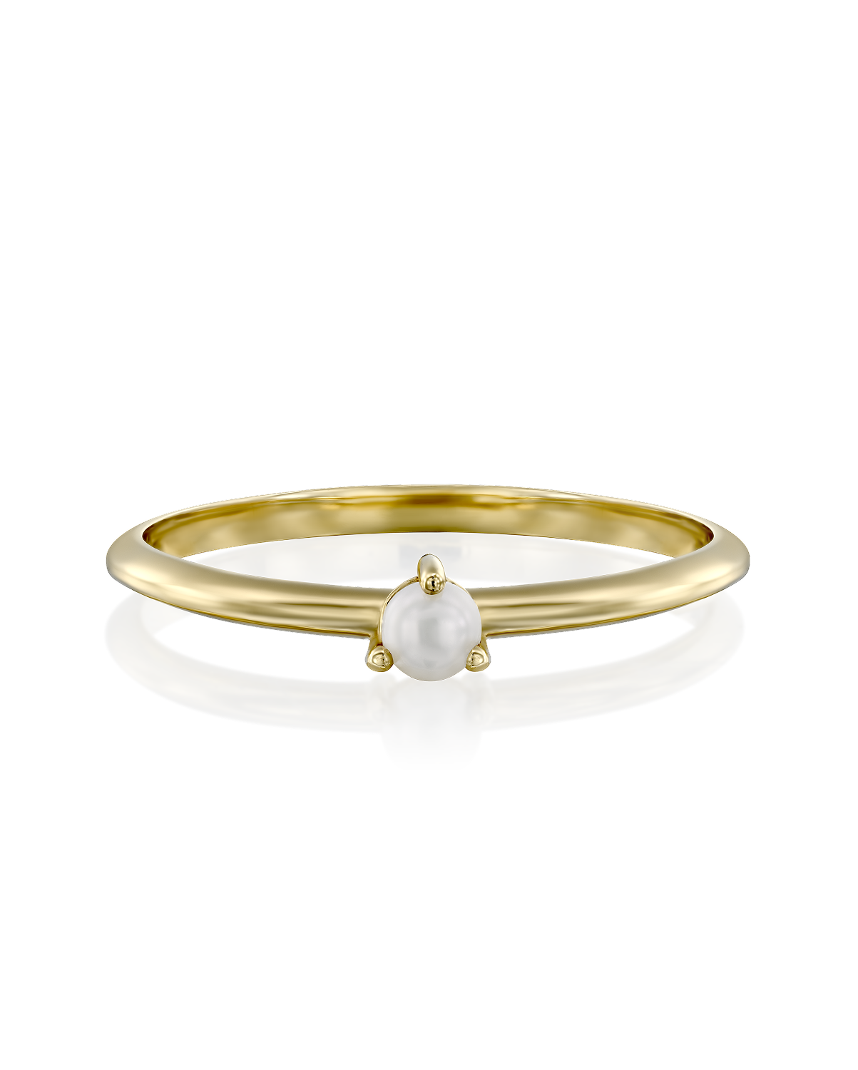 Kahlo Ring With Pearl