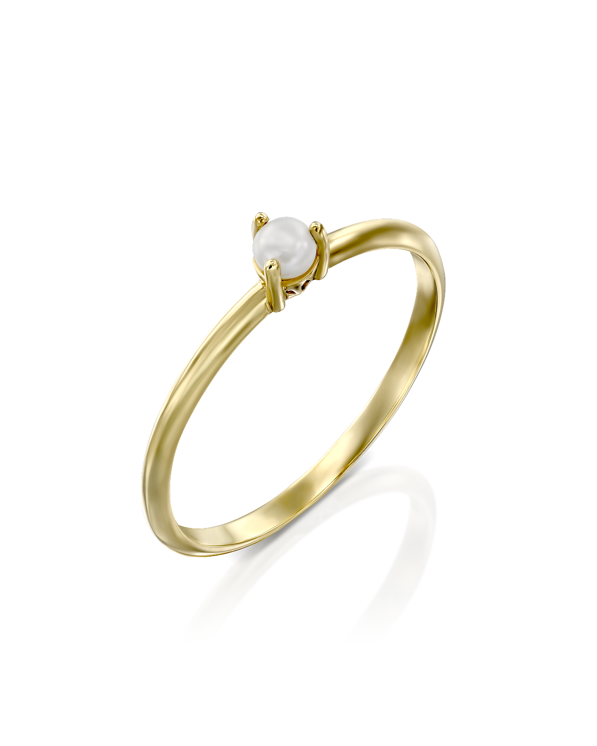 Kahlo Ring With Pearl