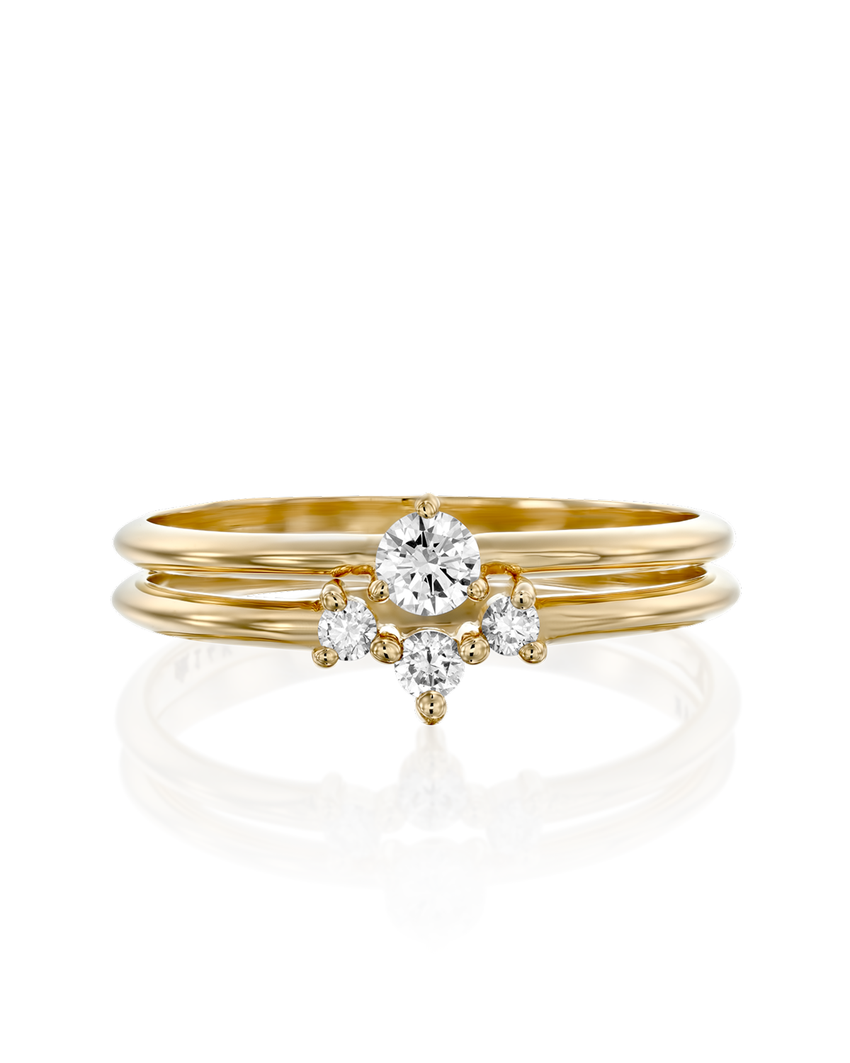 Frida Ring white diamonds