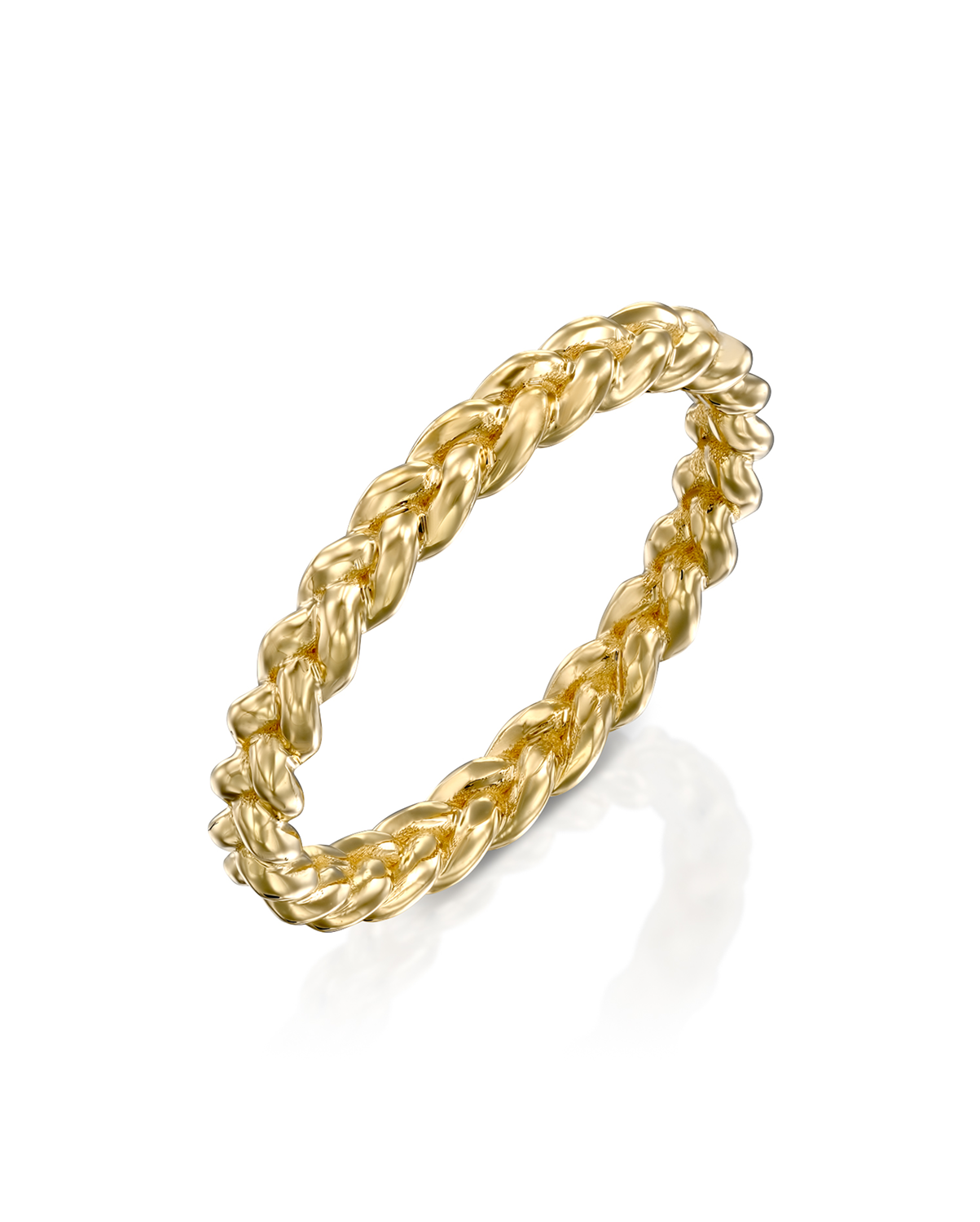 Braided Gold Ring