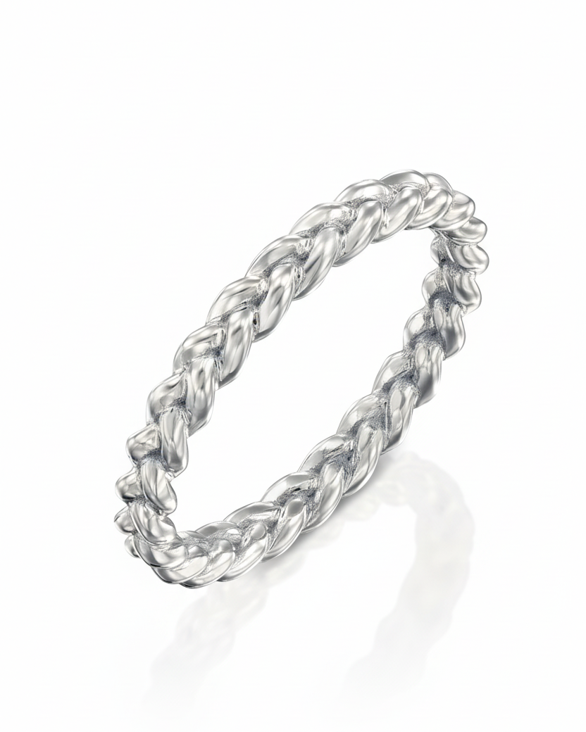 Braided Gold Ring