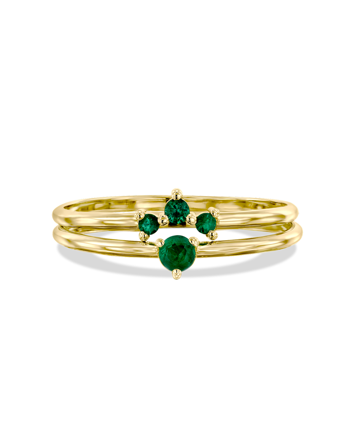 Kahlo Ring Emerald