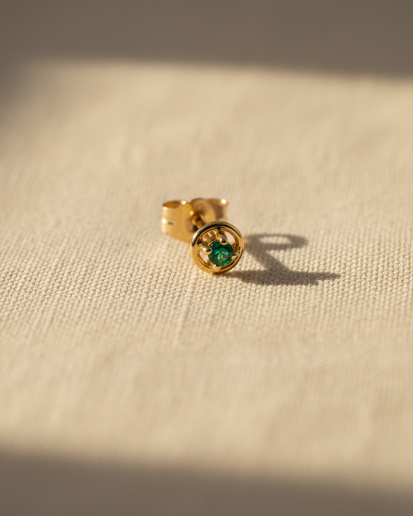 Earring 15 - Emerald