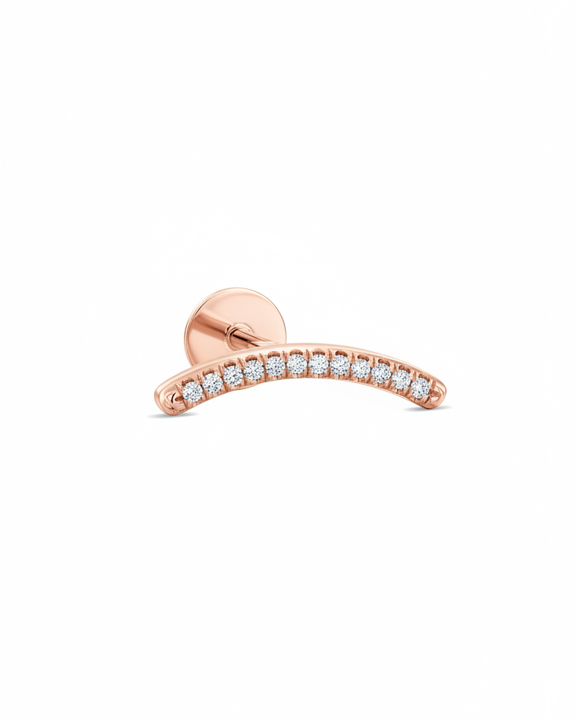 piercing 16 - White Diamonds