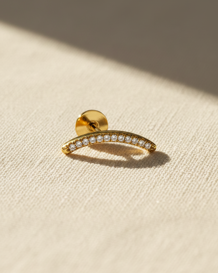 piercing 16 - White Diamonds