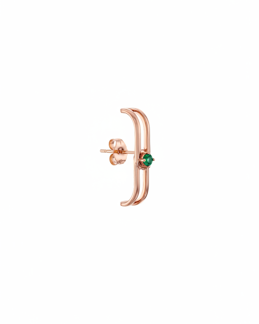 Earring 10 - Emerald
