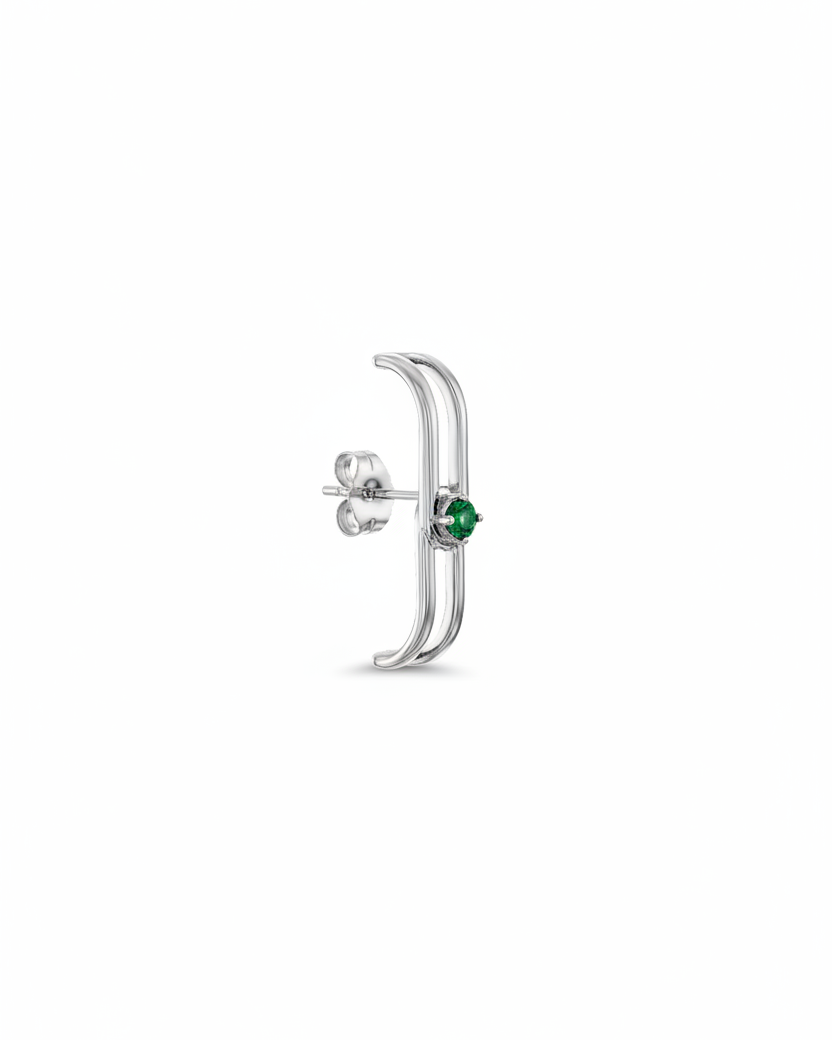 Earring 10 - Emerald