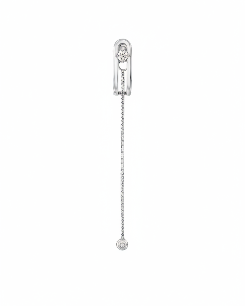 Earring 12 - White Diamonds
