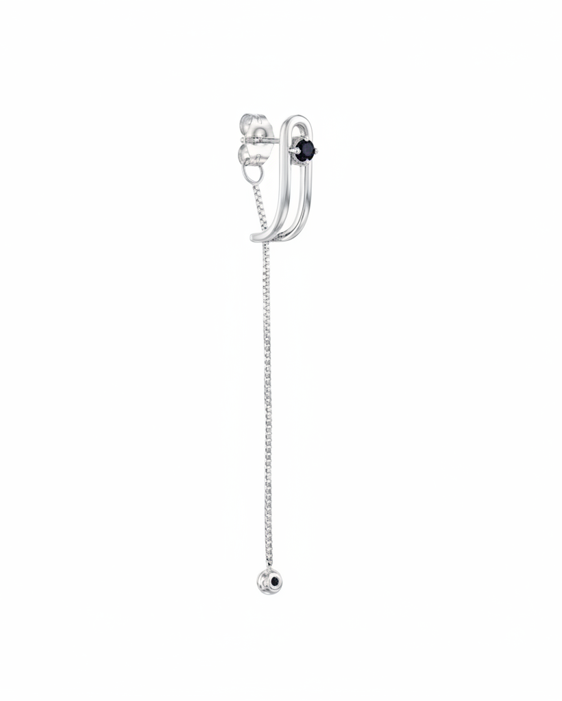 Earring 12 - Sapphire