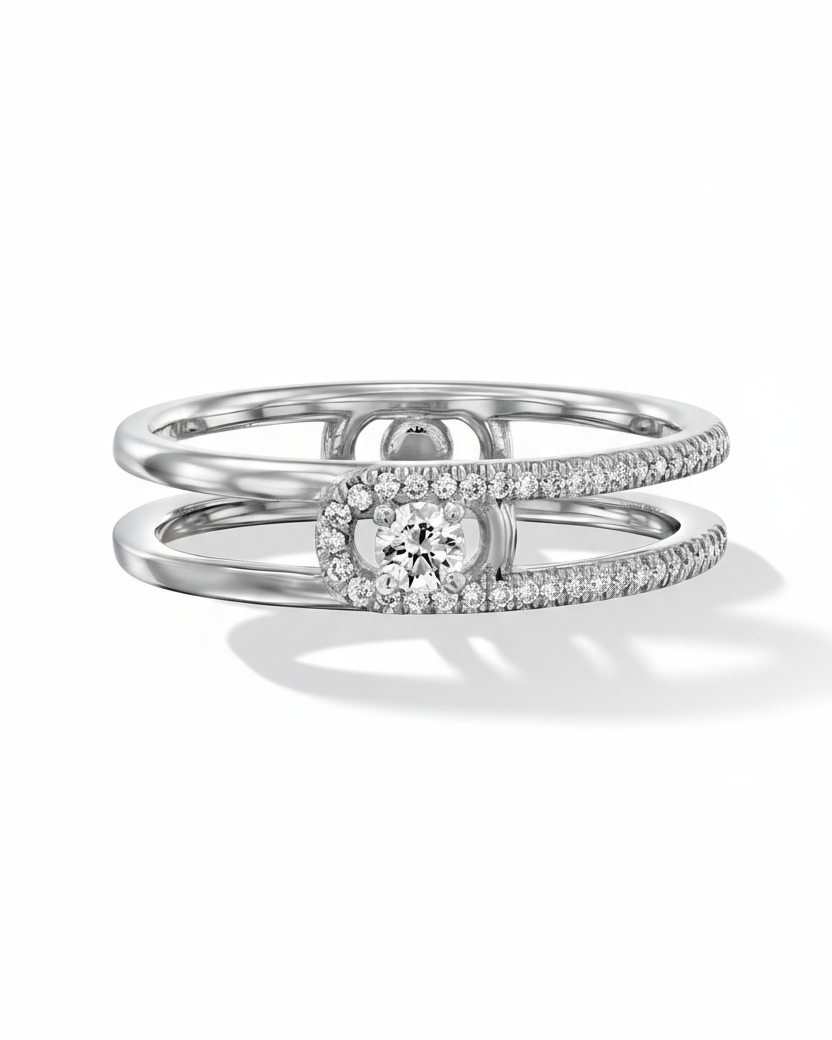 Ring 06 - White Diamonds