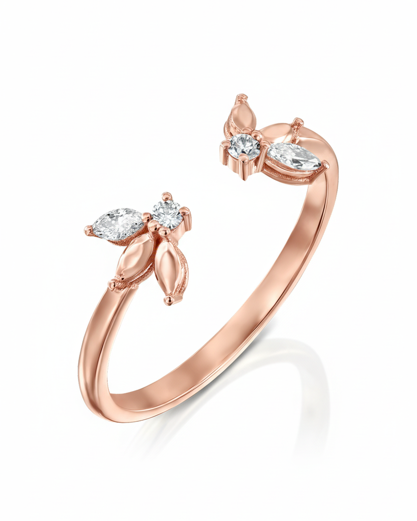 Jeanne Bécu Open Gold Ring Gold