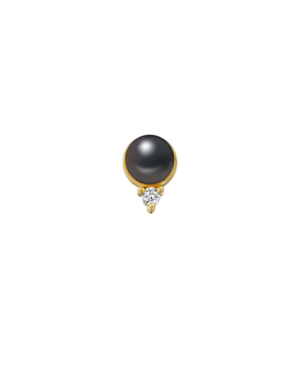 Scarlett Earring black pearl