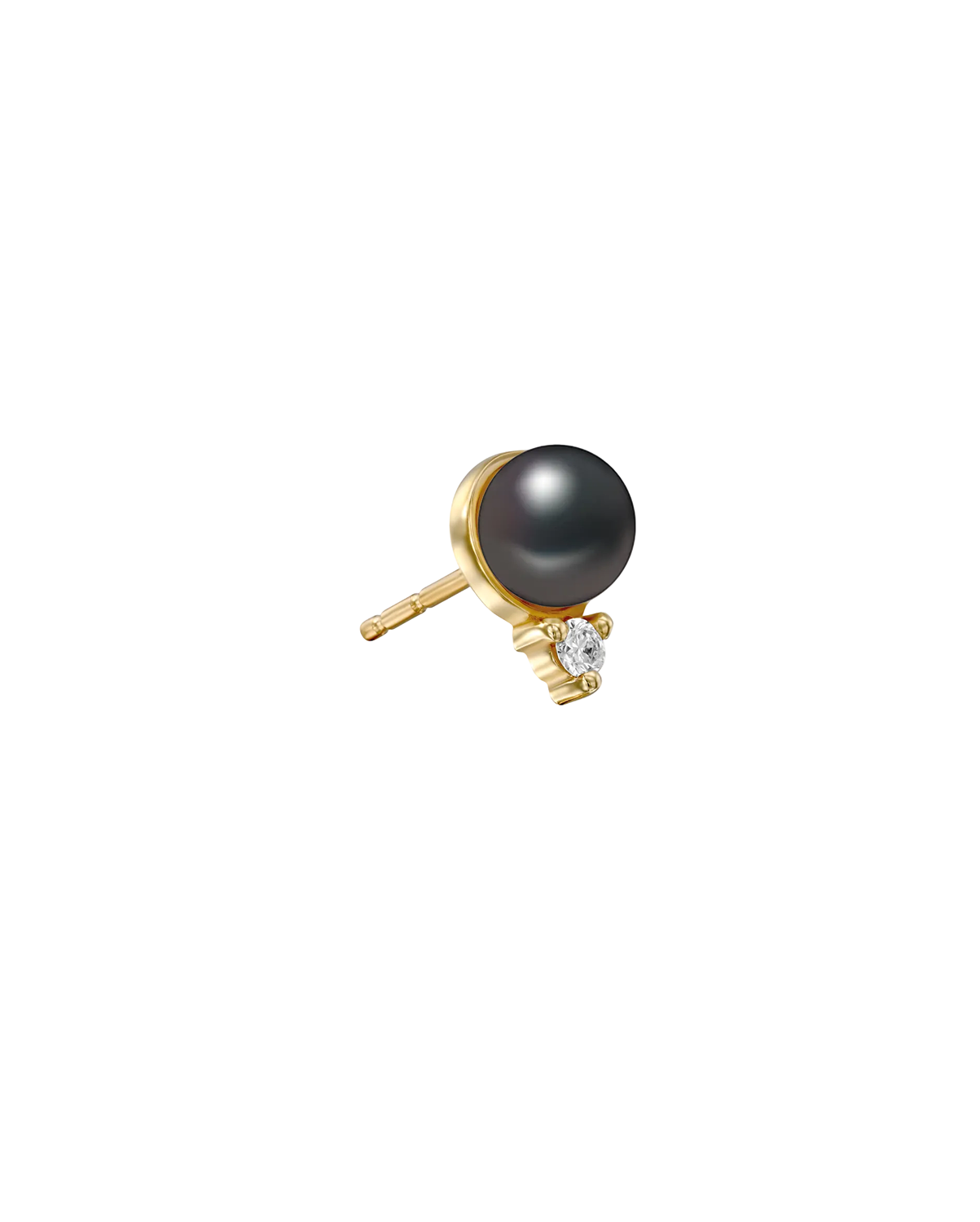 Scarlett Earring black pearl