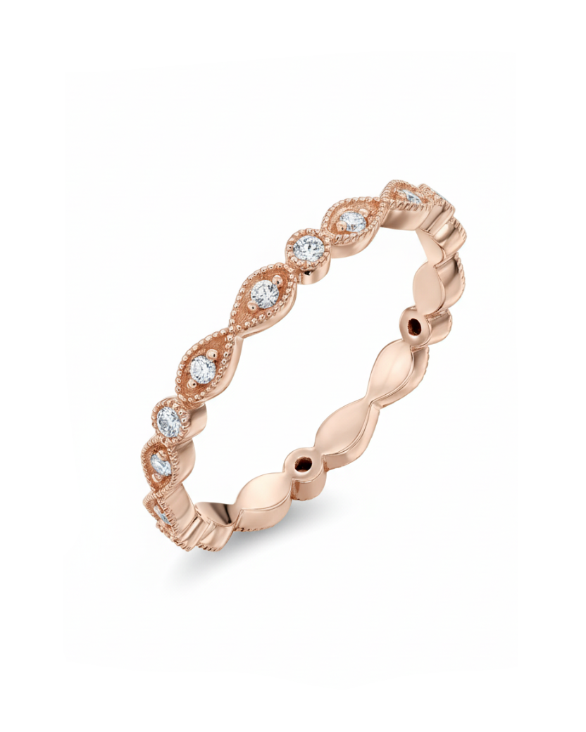 Isabelle Gold Ring Diamonds