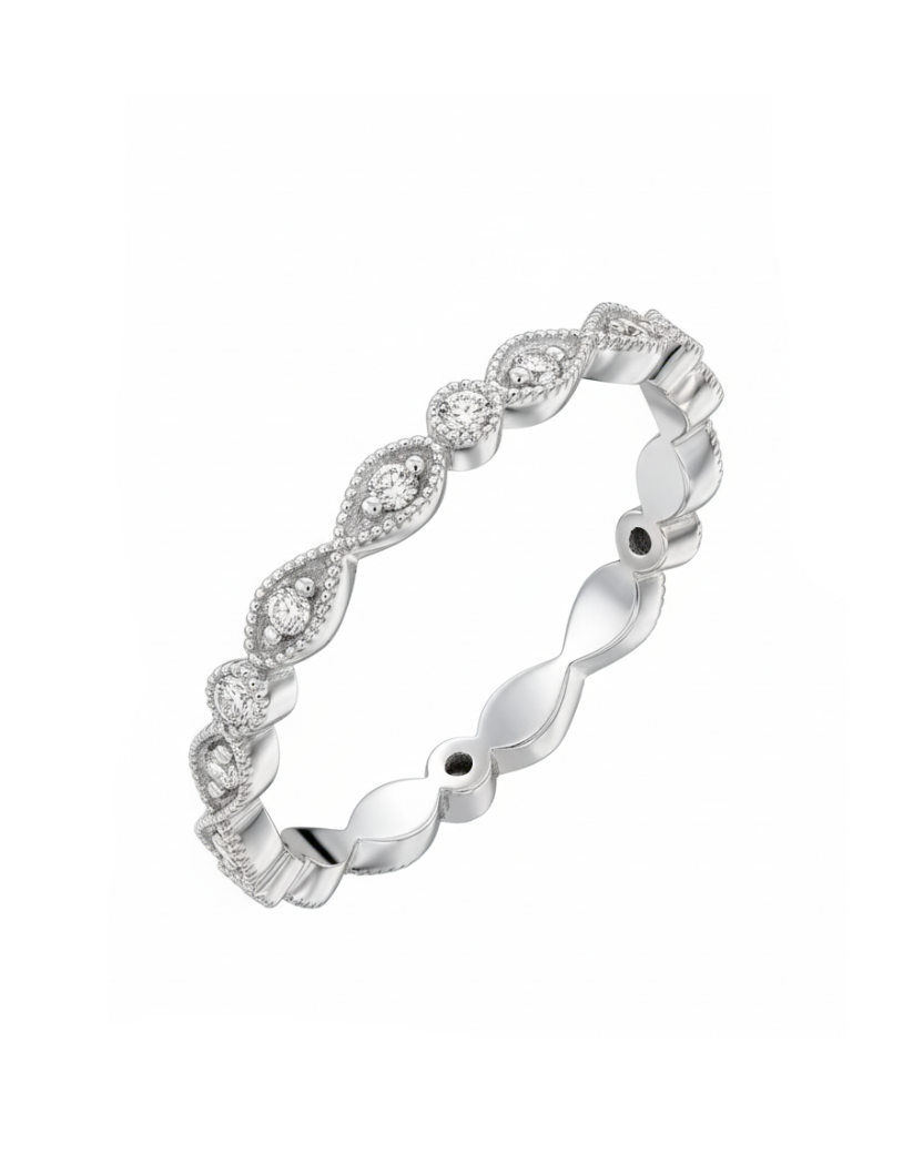Isabelle Gold Ring Diamonds
