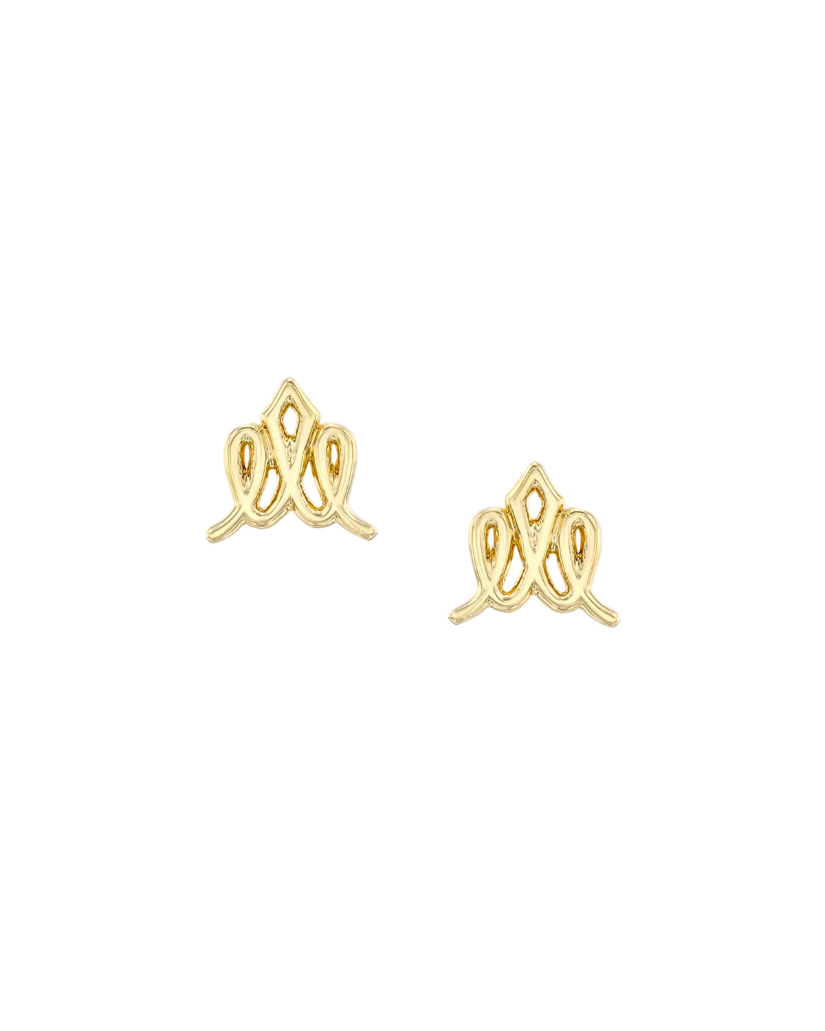 Small Crown Earring