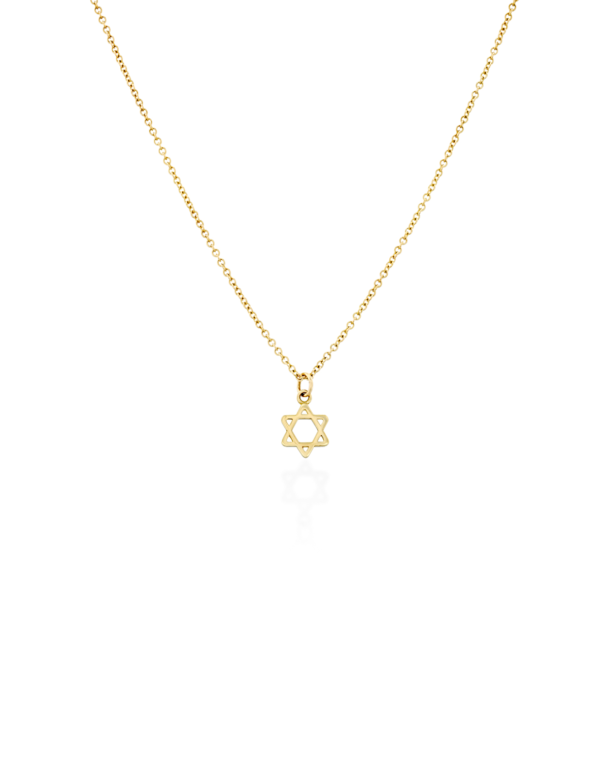 Nova Star Of David Gold Necklace