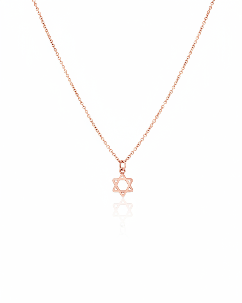 Nova Star Of David Gold Necklace