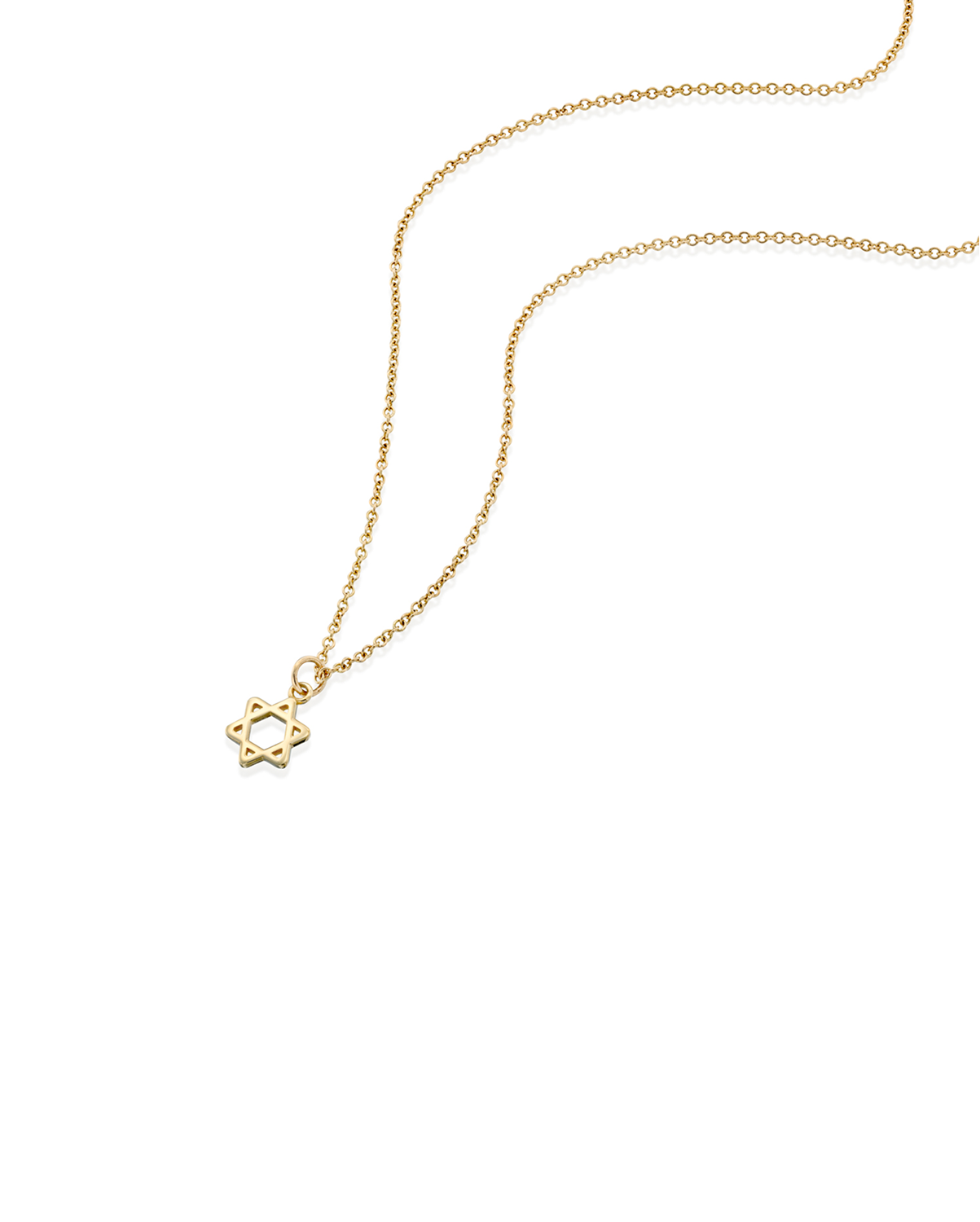 Nova Star Of David Gold Necklace
