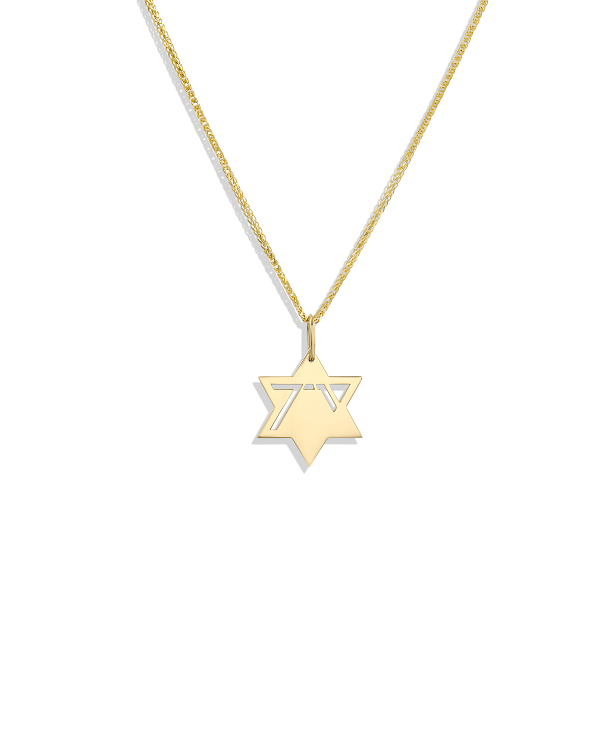Heroism Star Of David Gold pendant