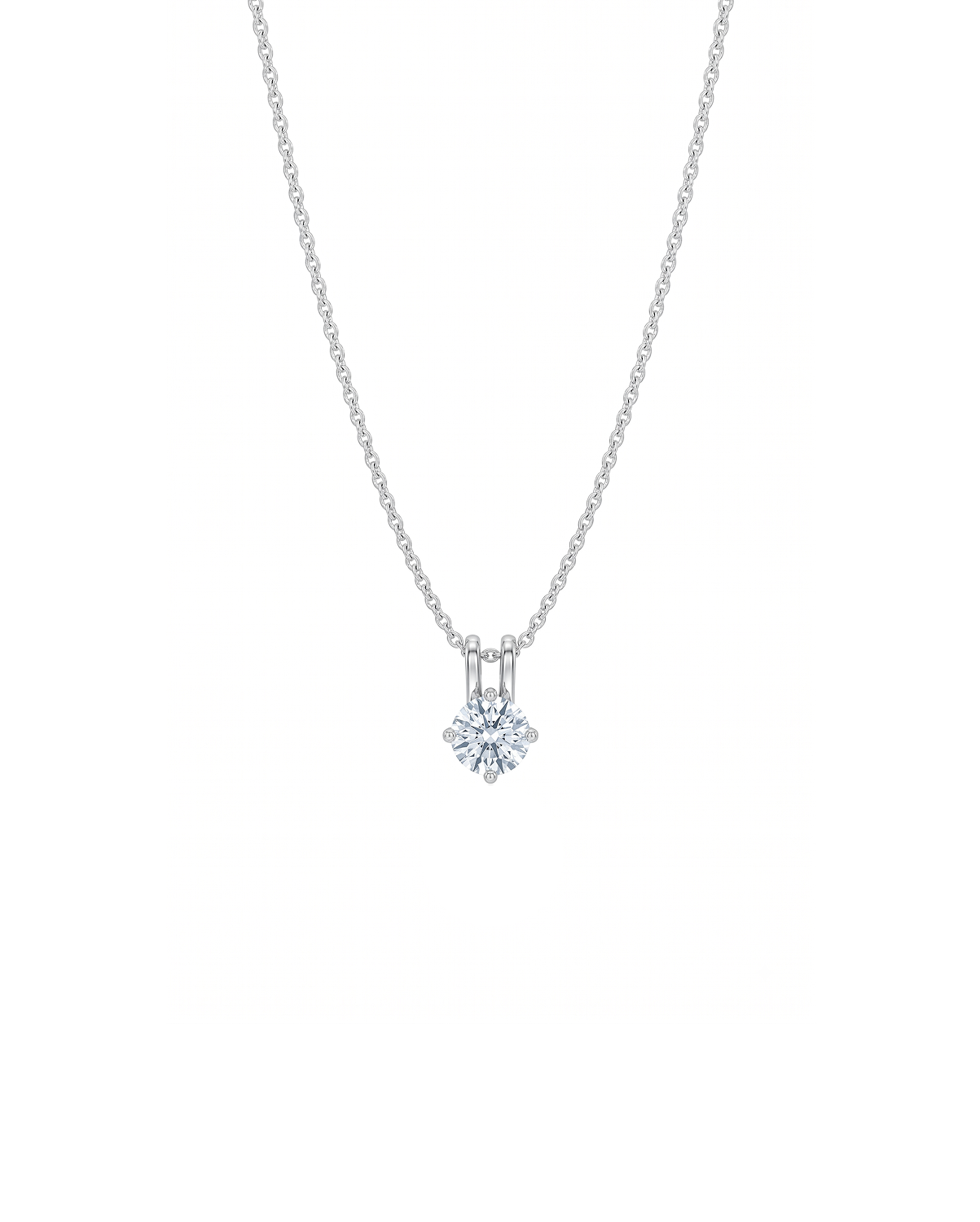 Necklace 18 - White Diamond