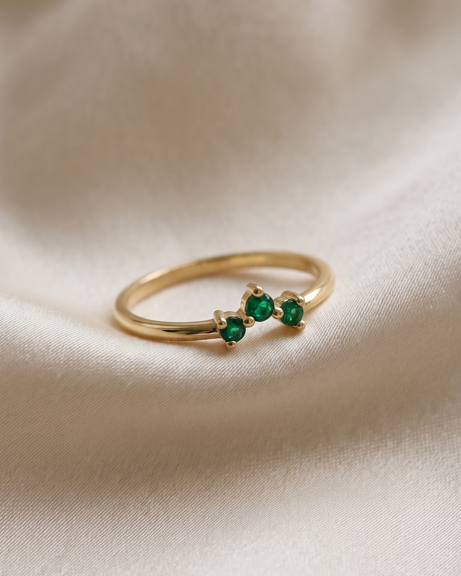 Frida Ring Emerald