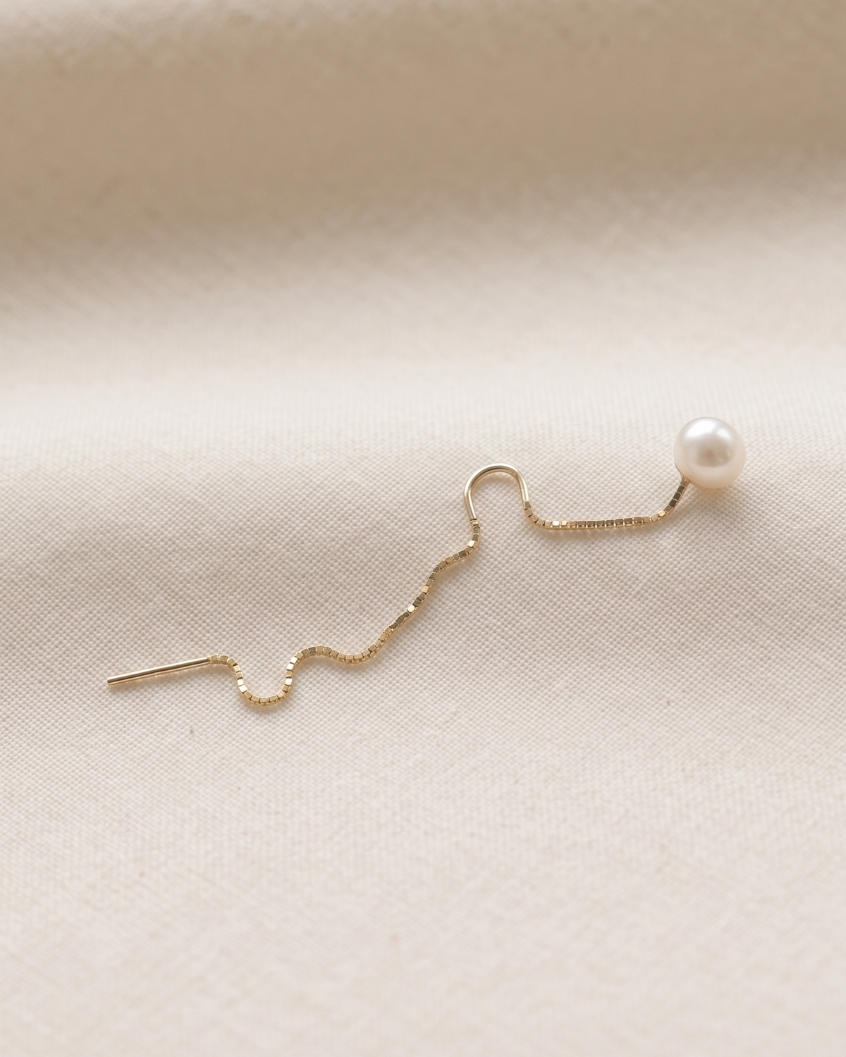 Bella Earring With Pearls Horseshoe