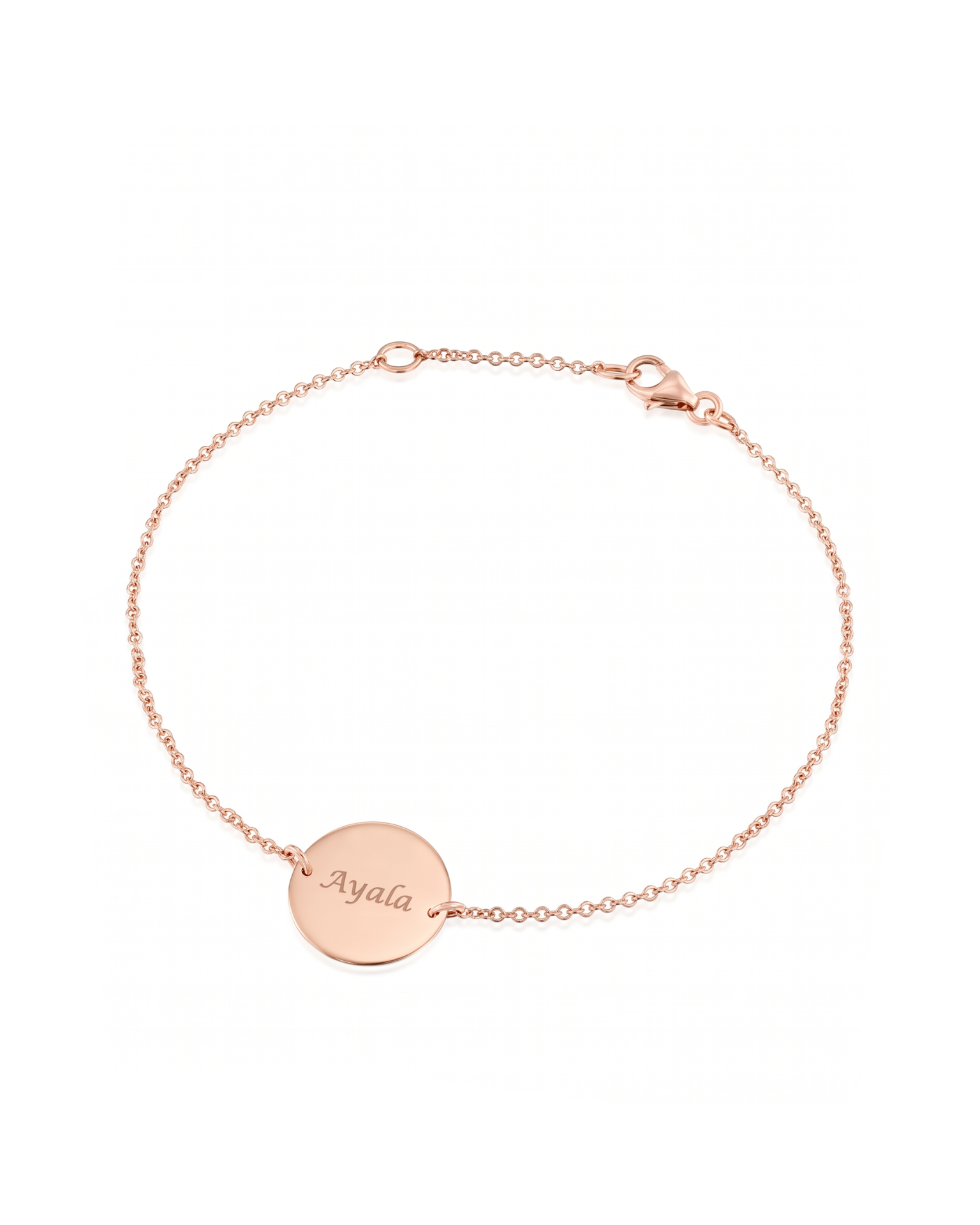 Chiara Gold Bracelet Engraving