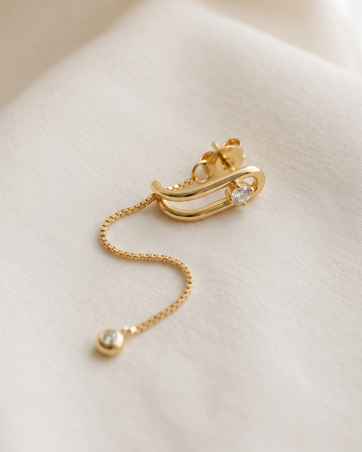 Earring 12 - White Diamonds