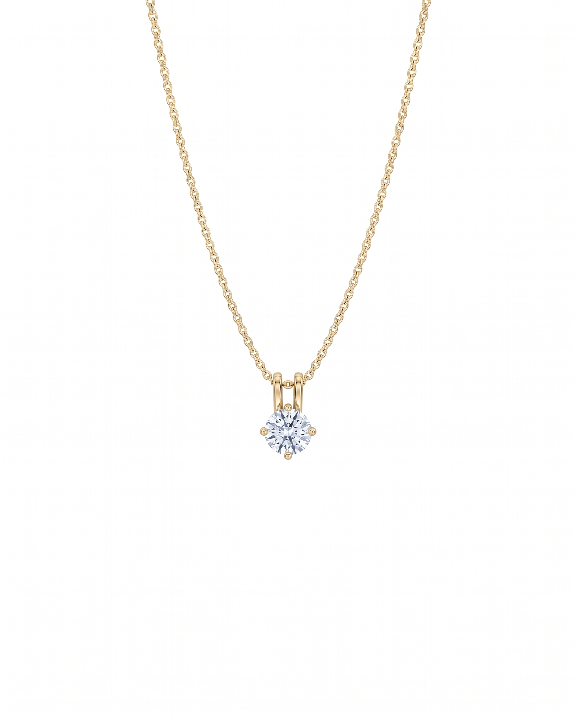 Necklace 18 - White Diamond
