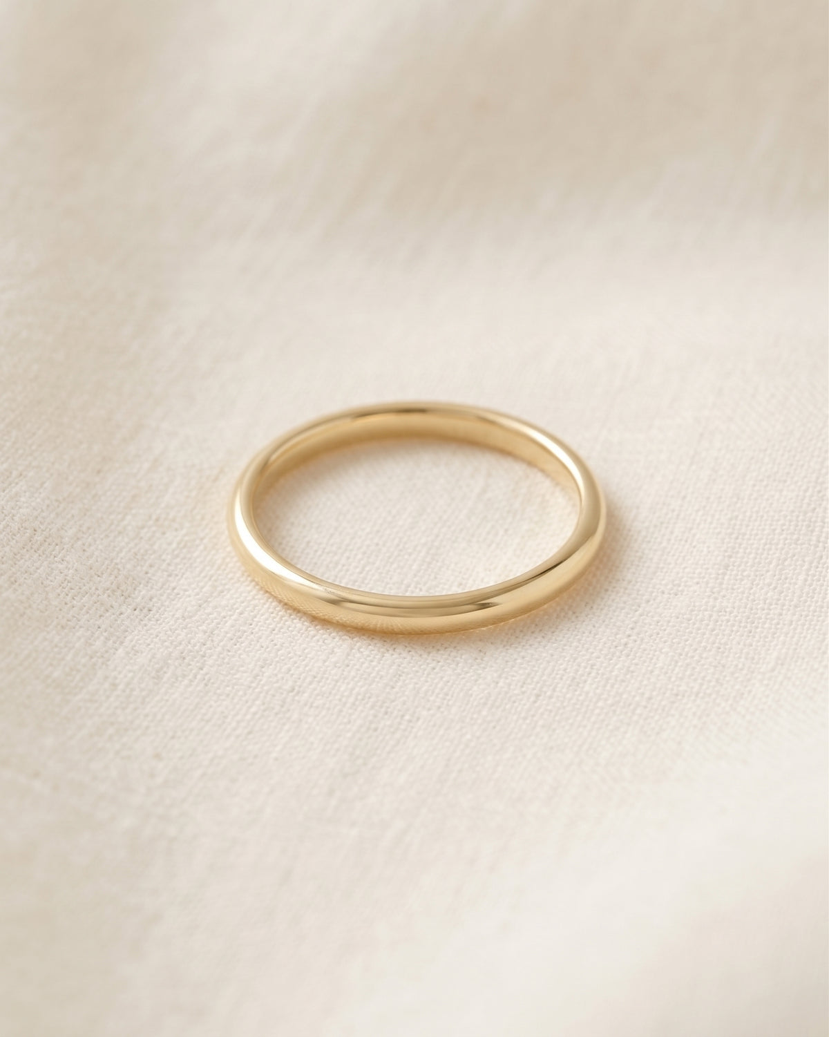 Jessie Gold Wedding Band - 2mm