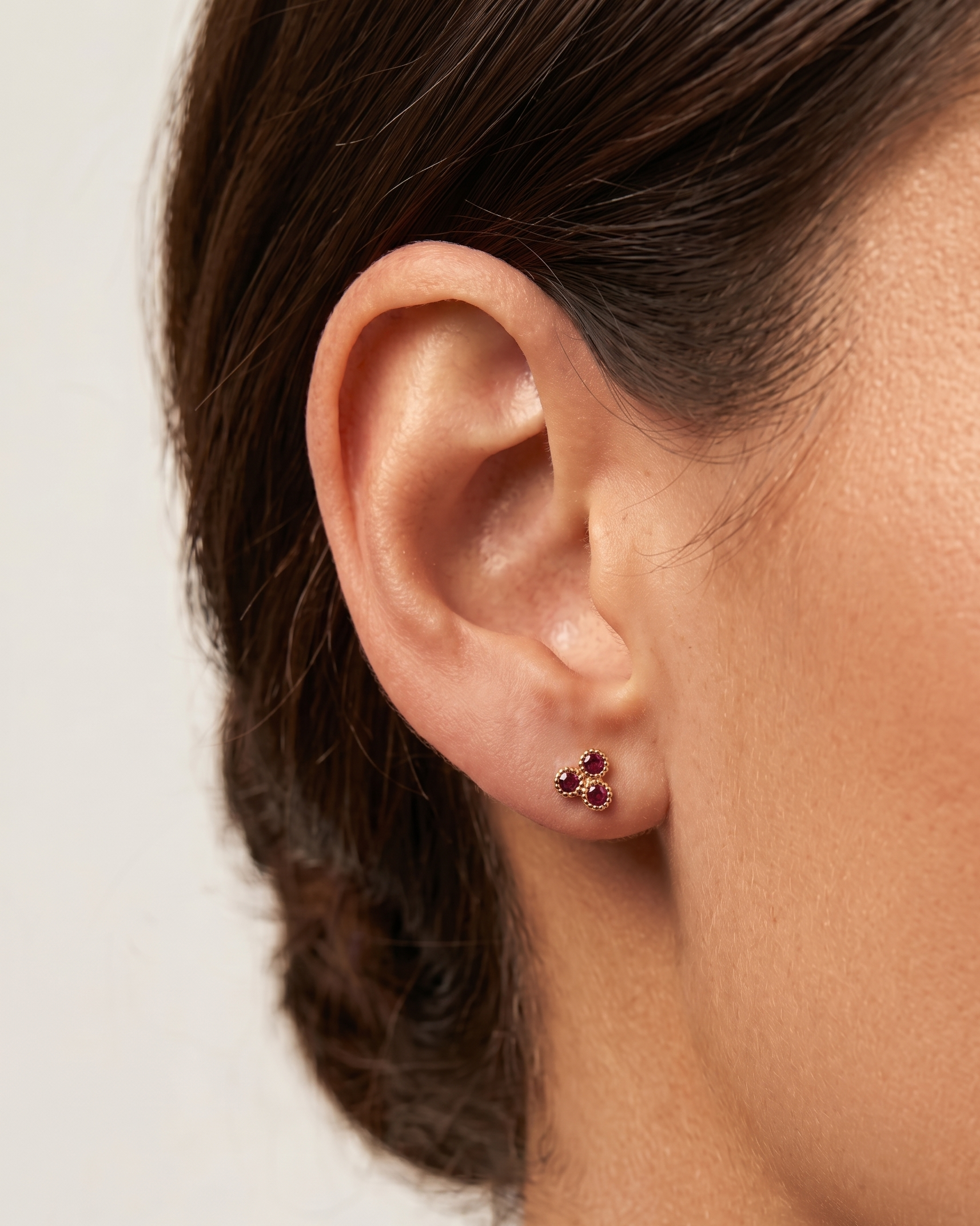 Henrietta Ruby Earring